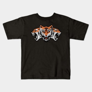 Fierce Tiger | Tiger Art | Tiger Mom | Team Tigers | Go Tigers Kids T-Shirt